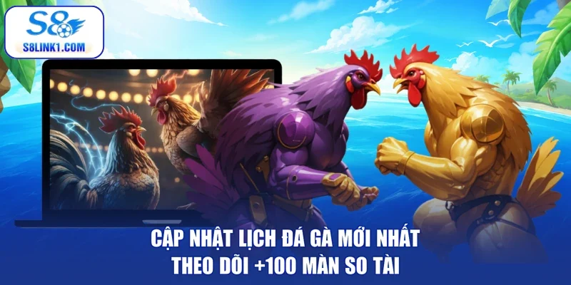 cập nhật lịch đá gà mới nhất