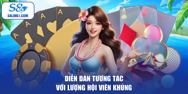 Diễn đàn tương tác với lượng hội viên khủng